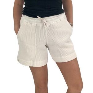NWT AYR The Waffle Cone Short in Seashell Pima Cotton High Rise XS